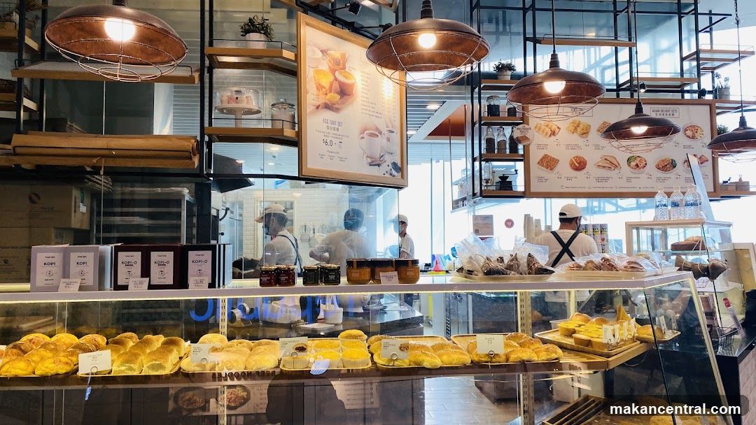 Bakery Interior with Display Cases