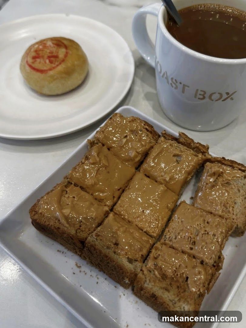 Peanut Butter Toast and Pastry