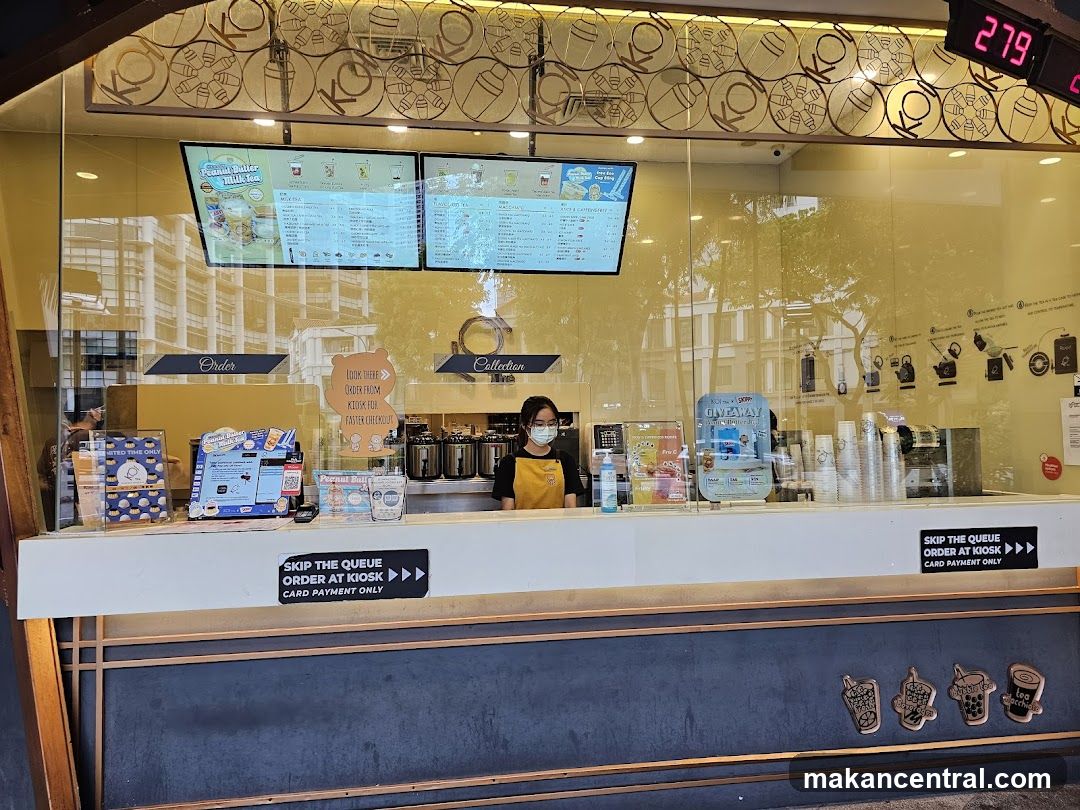 Bubble Tea Shop Counter