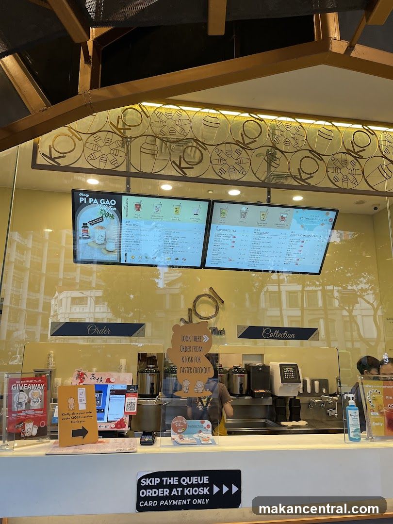 Bubble Tea Shop Counter
