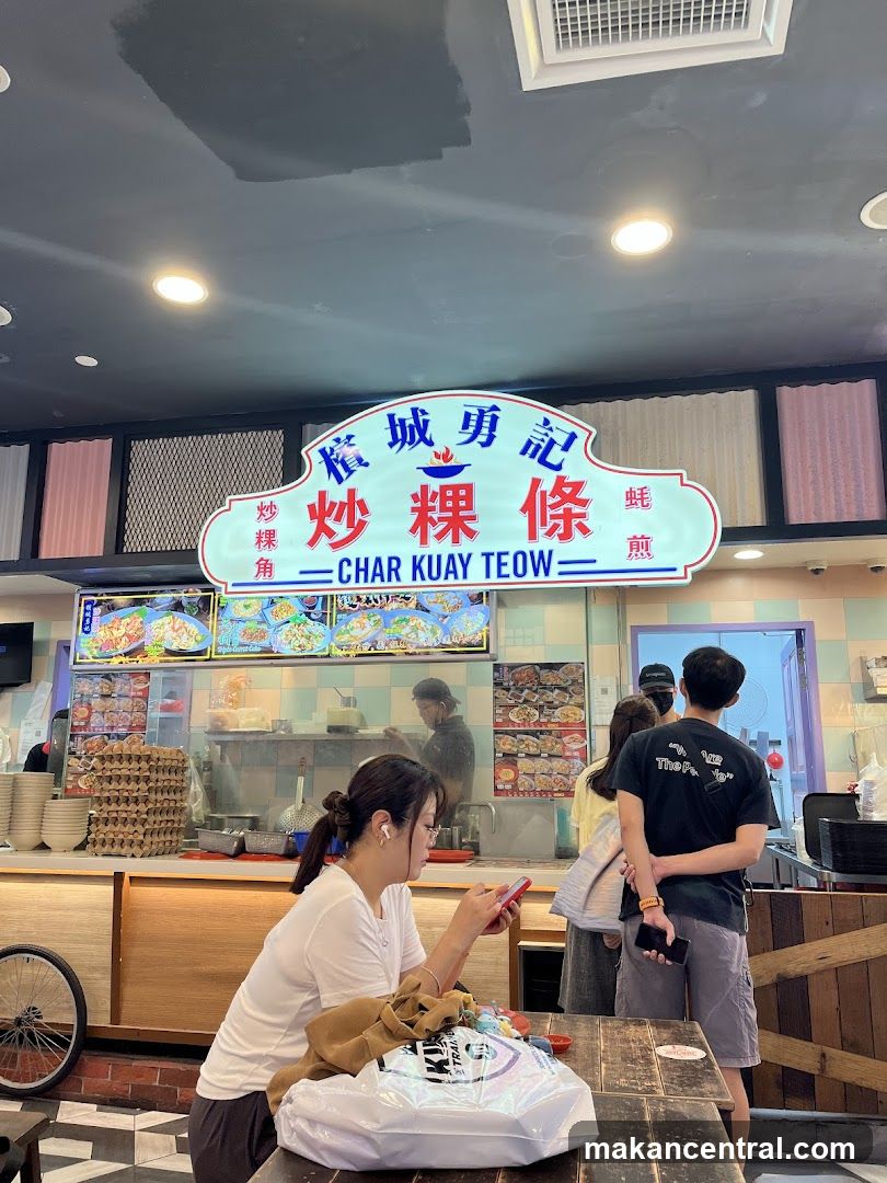 Food Stall with Char Kway Teow Sign