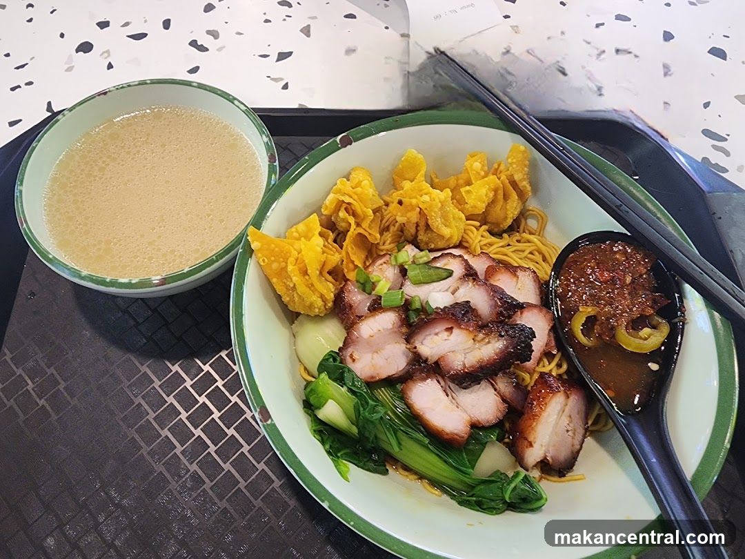 Noodles with Char Siu and Wontons