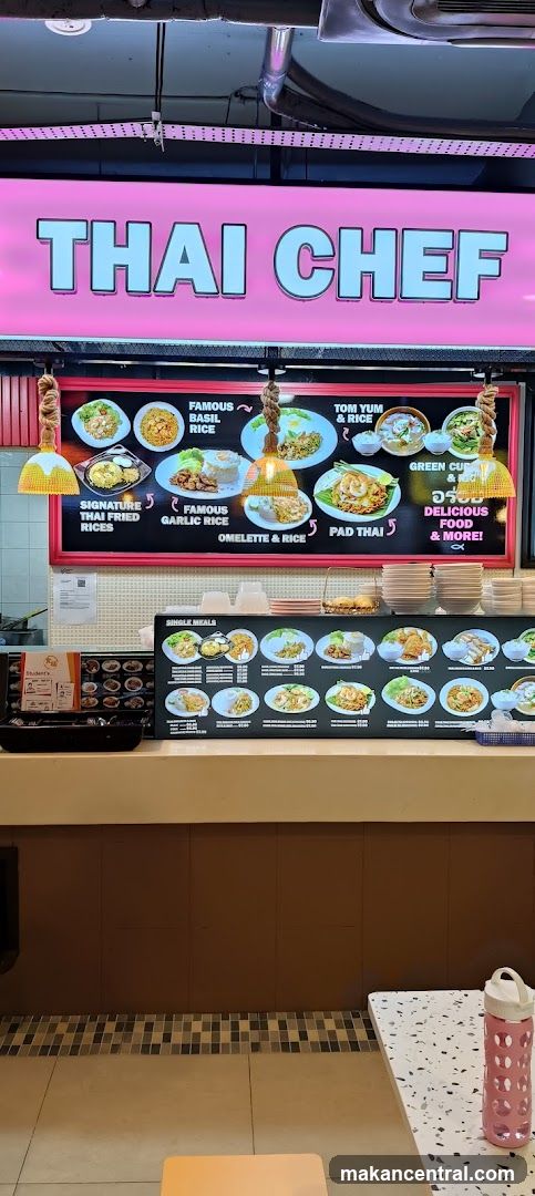 Thai Chef Menu
