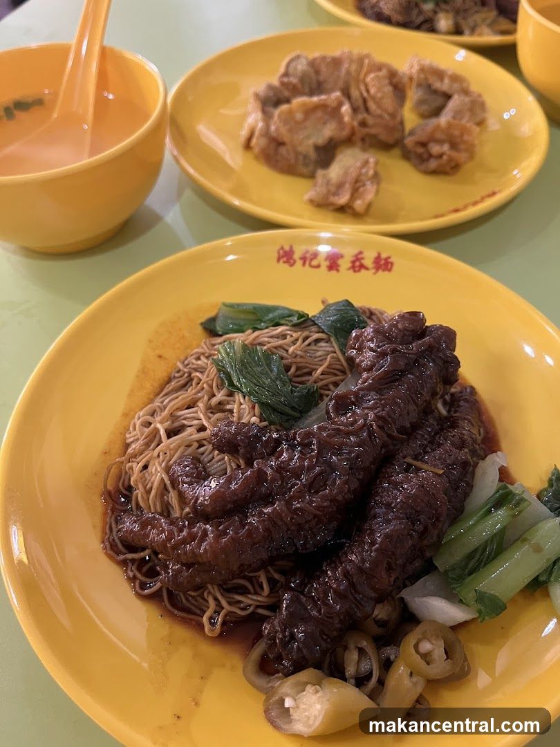 Noodles with Chicken Feet