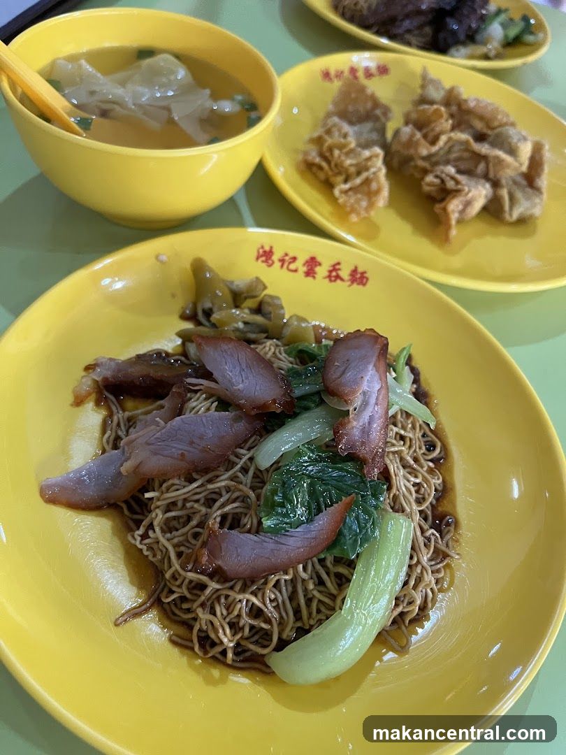 Noodles with Char Siu and Wontons