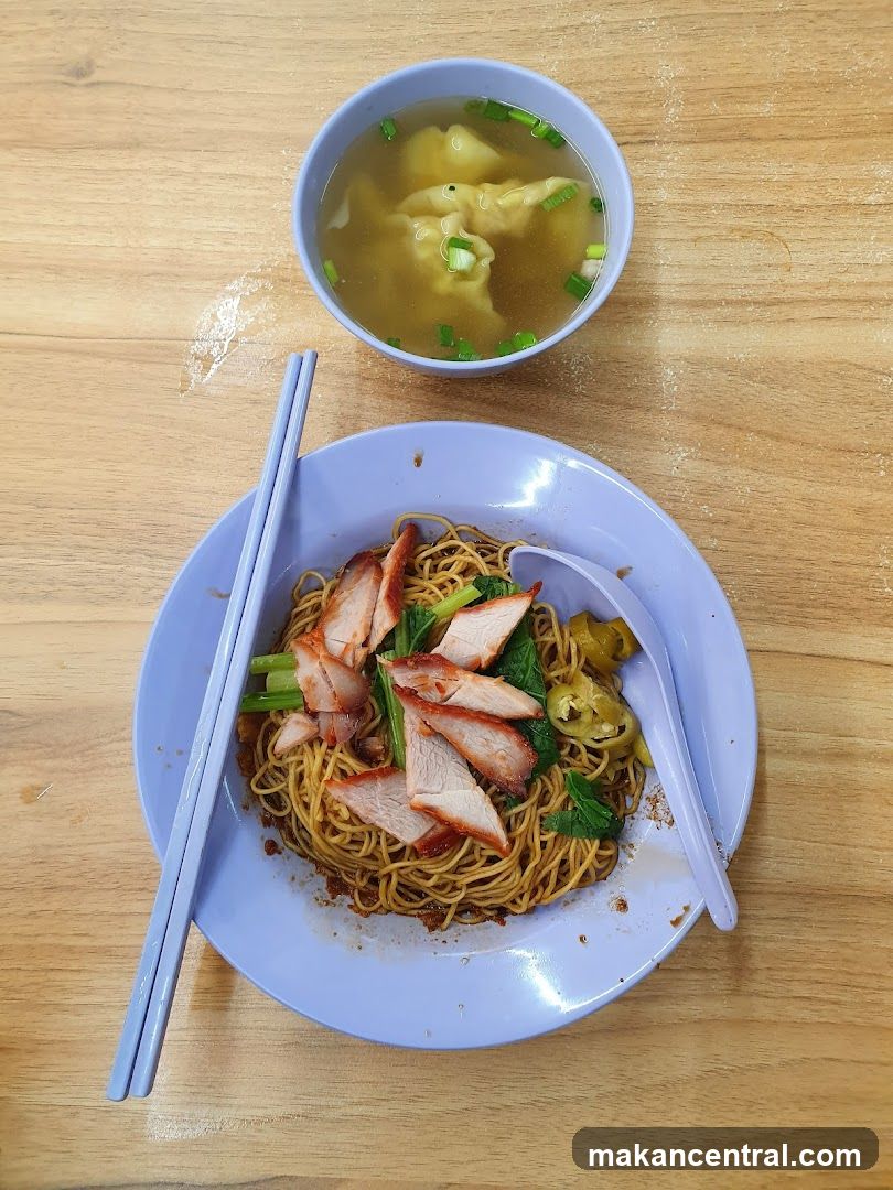 Wonton Noodles with Char Siu