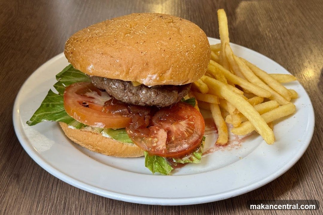 Burger and Fries