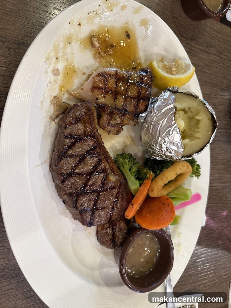 Steak and Chicken Dinner