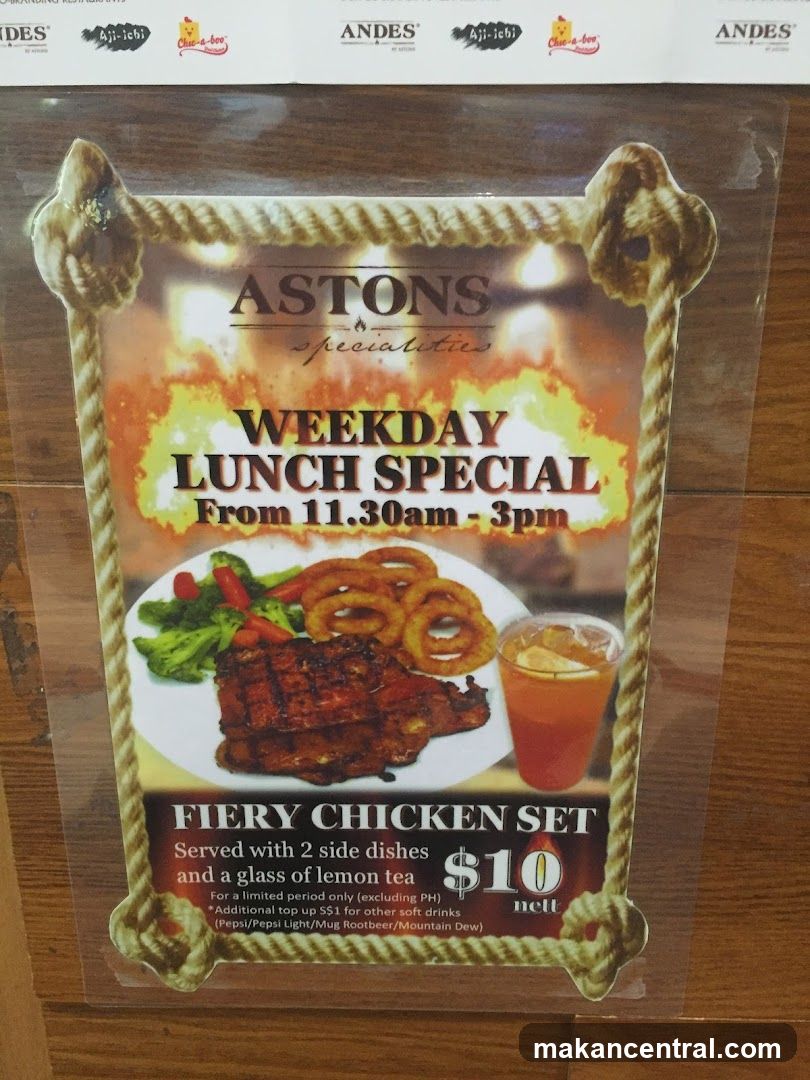 Weekday Lunch Special
