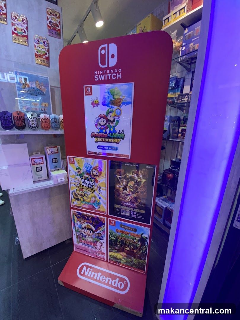 Nintendo Switch Game Display