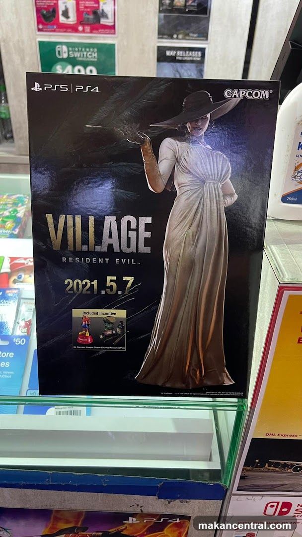 Resident Evil Village Game Box