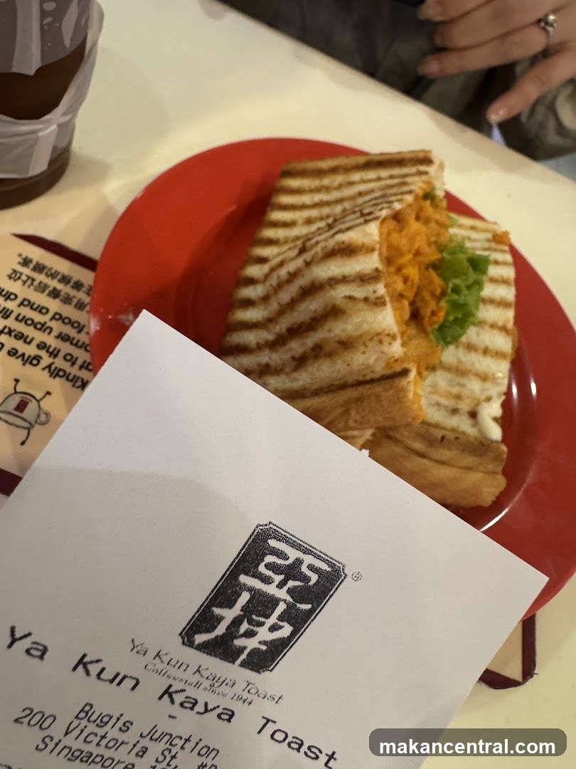 Ya Kun Kaya Toast Sandwich
