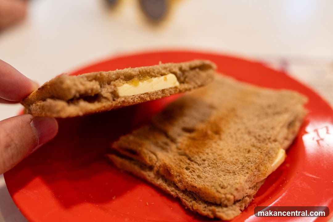 Toast with Butter and Jam