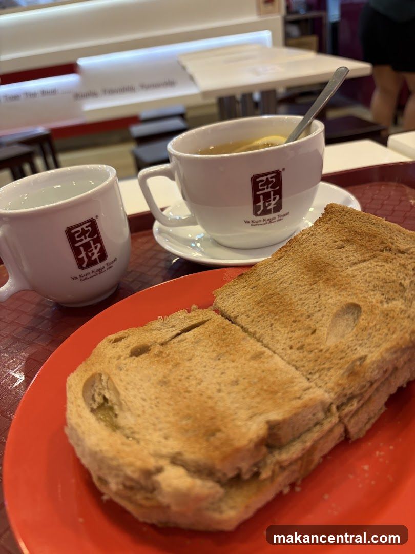 Kaya Toast and Tea