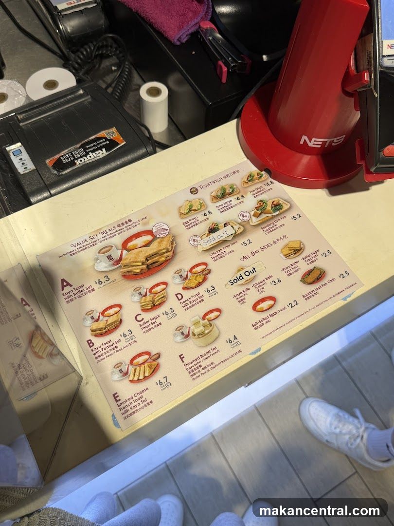 Value Set Meals & Toastwiches