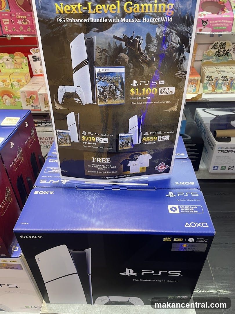 PlayStation 5 Gaming Bundle Advertisement