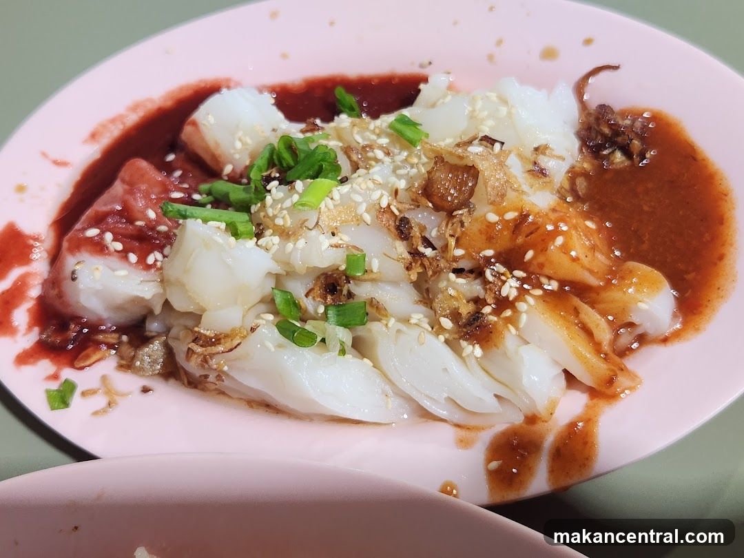 Chee Cheong Fun with Sauce