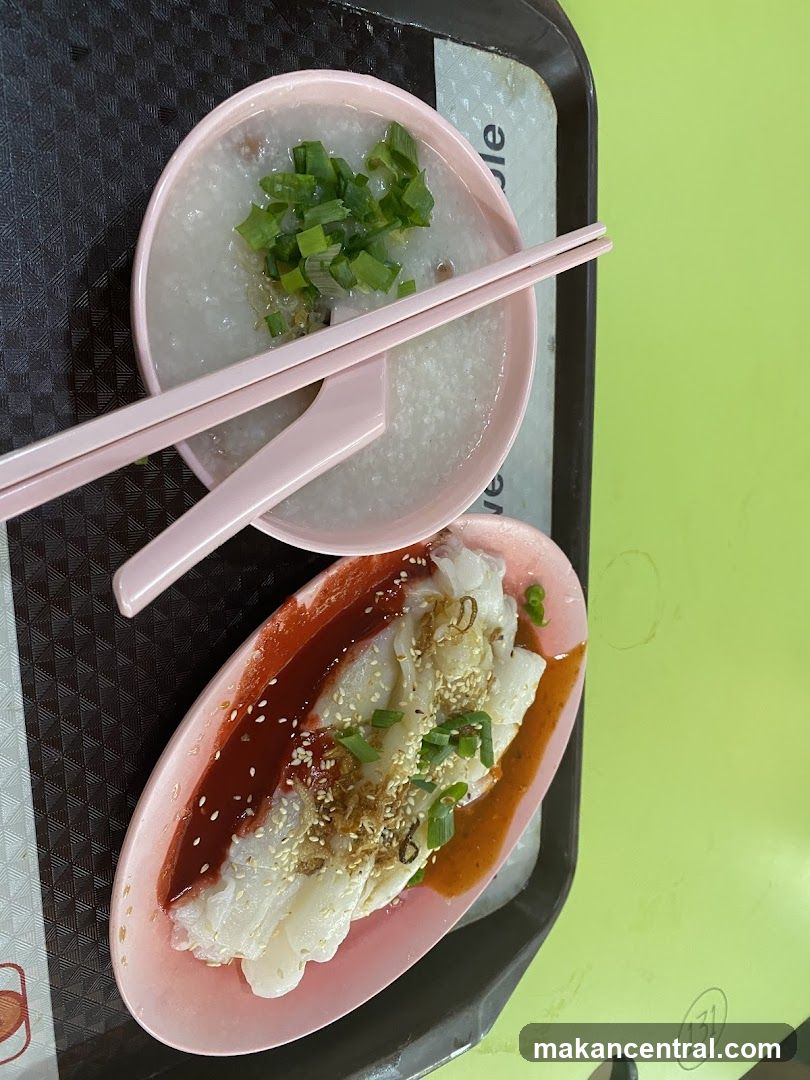 Congee and Rice Rolls