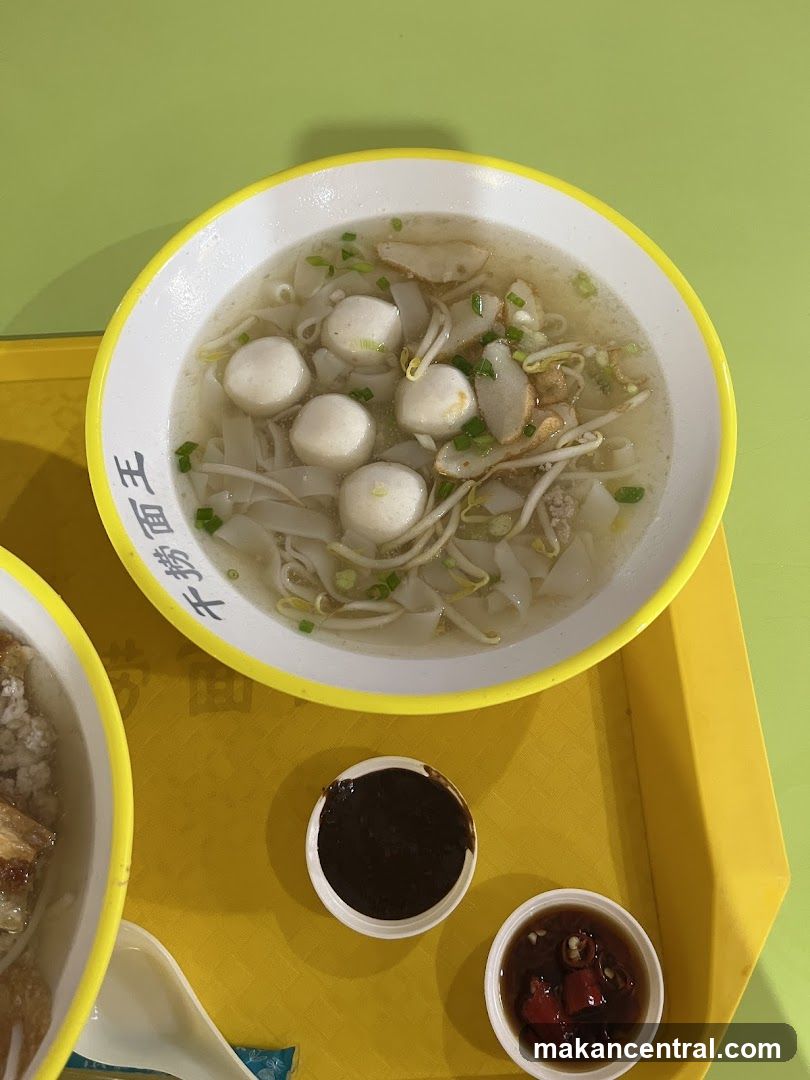 Noodle Soup with Fish Balls