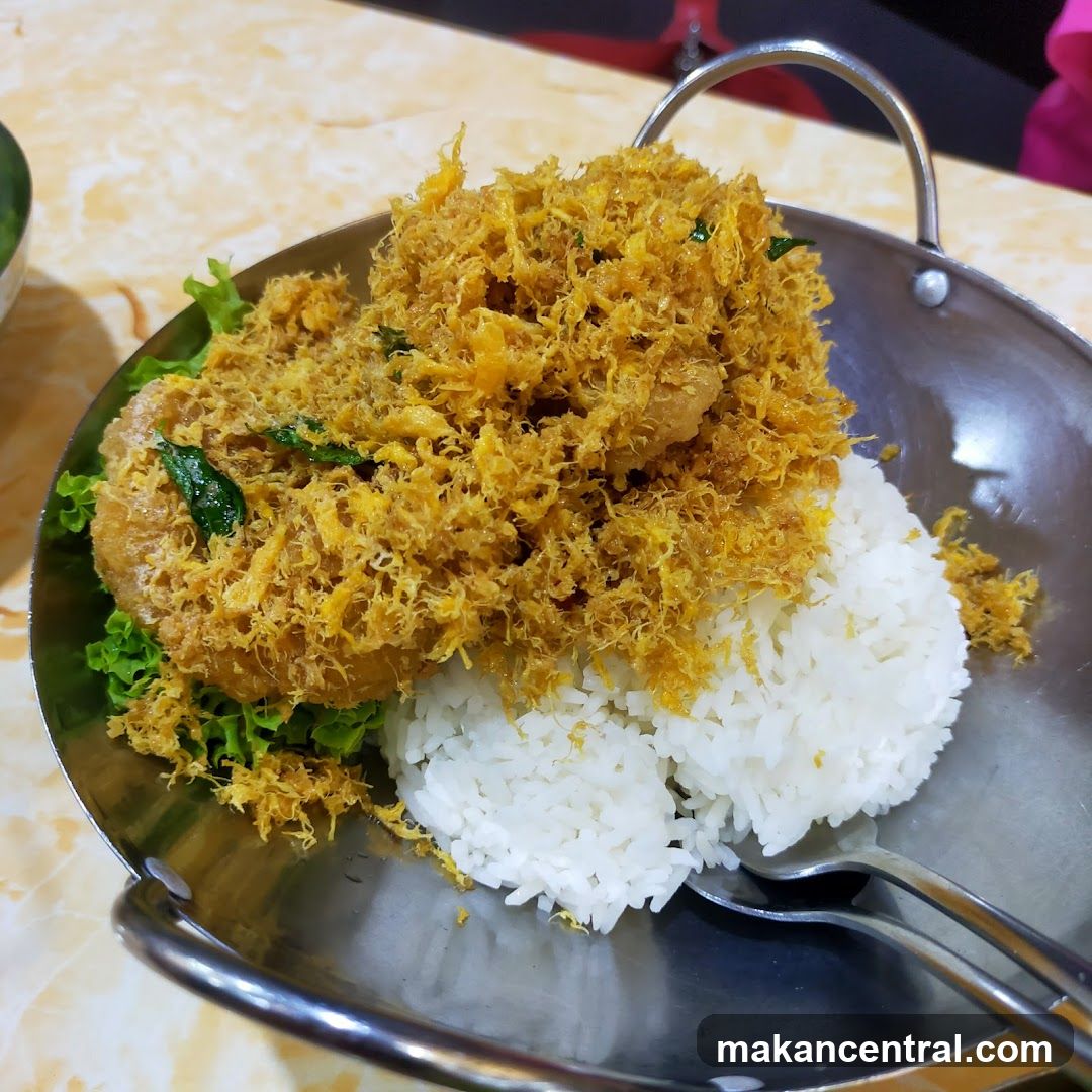 Crispy Chicken with Rice