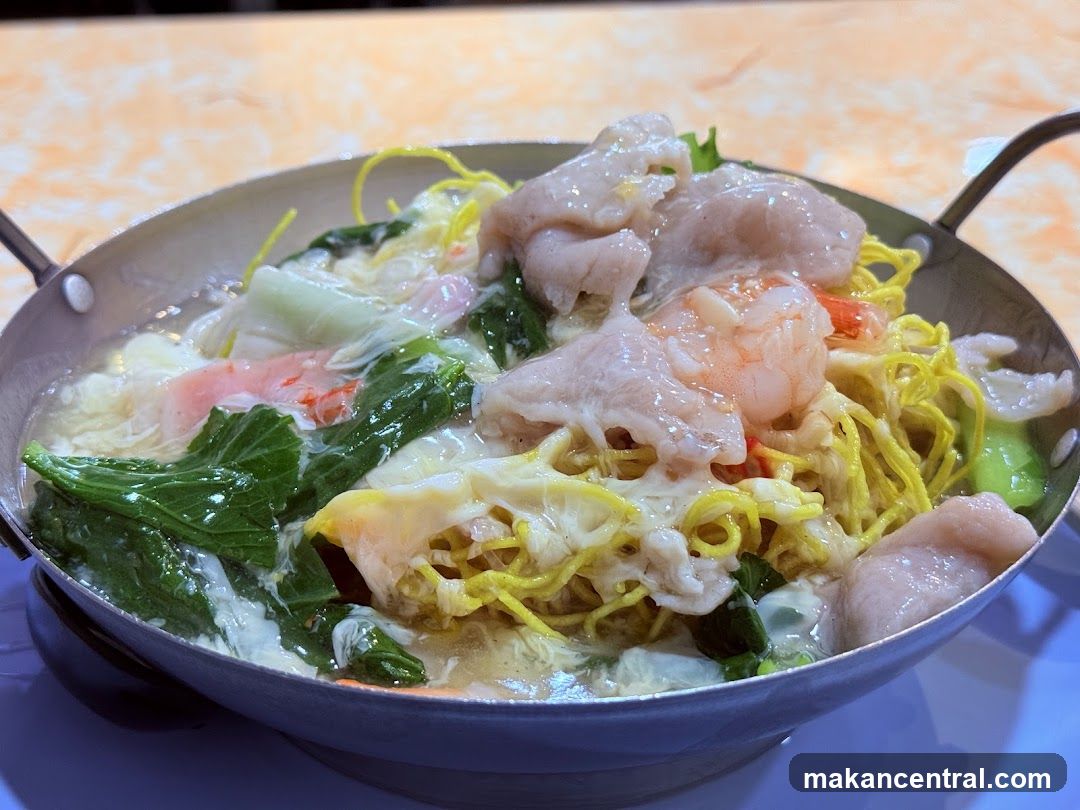 Seafood Noodle Dish