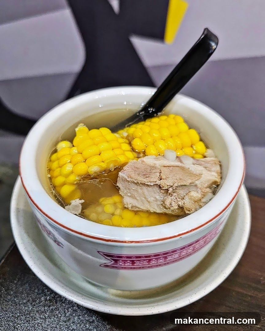 Corn and Pork Rib Soup