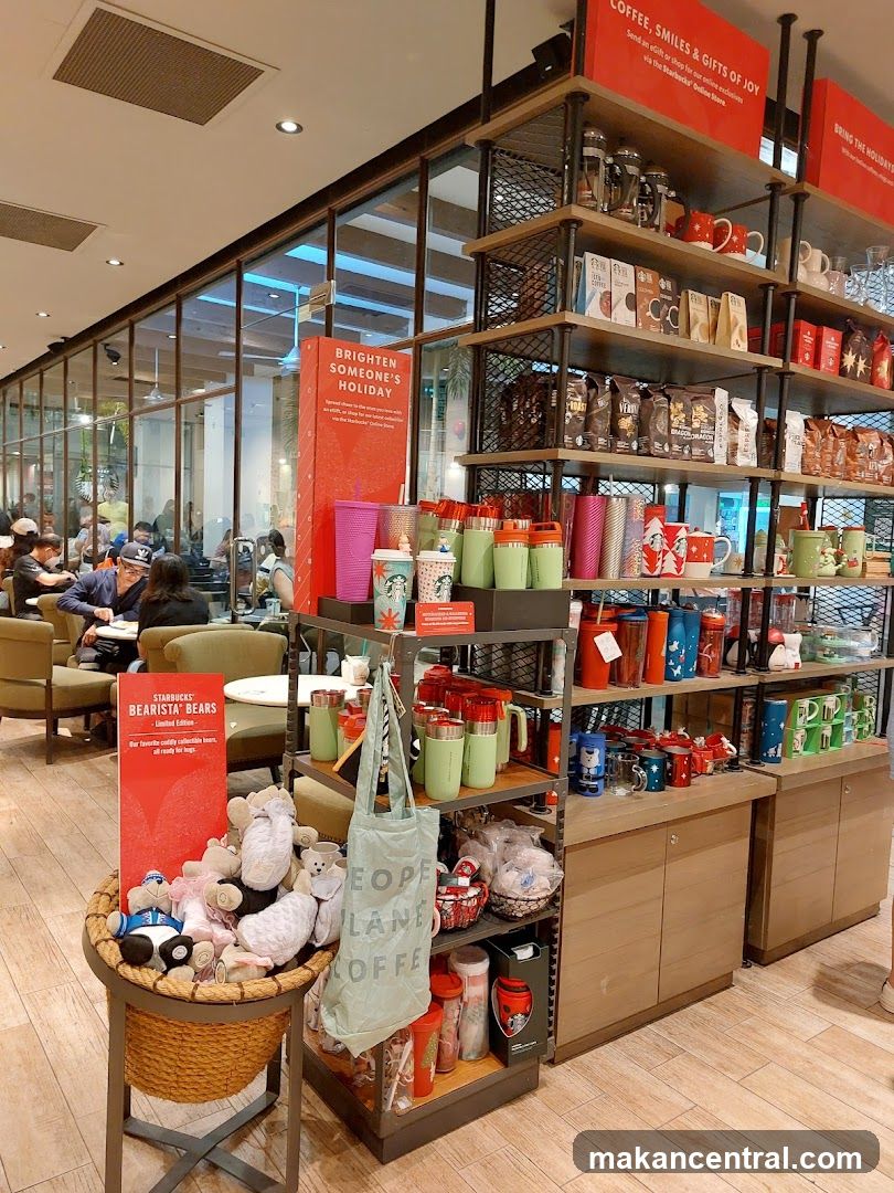 Starbucks Merchandise Display