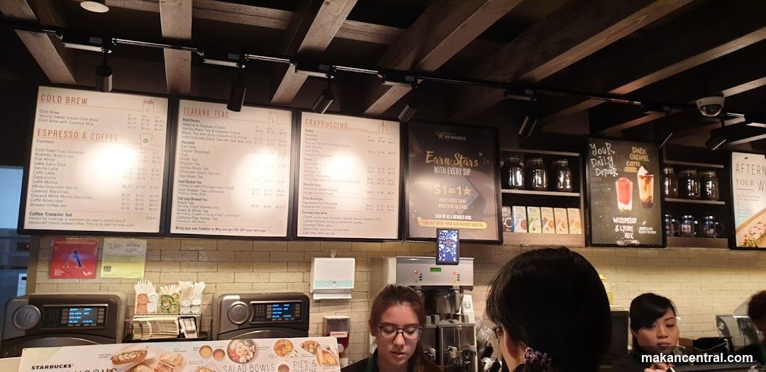 Starbucks Menu