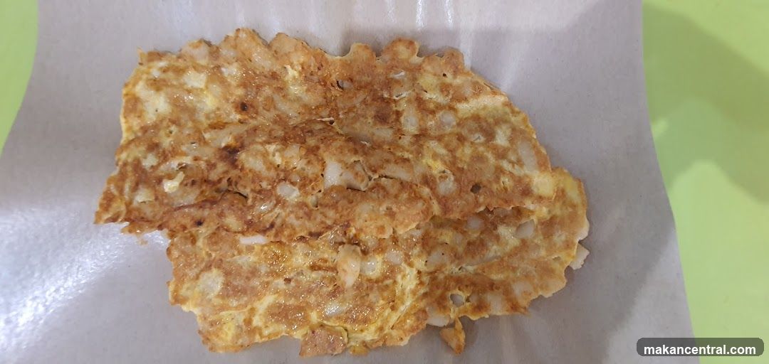 Fried Omelette with Rice Cakes