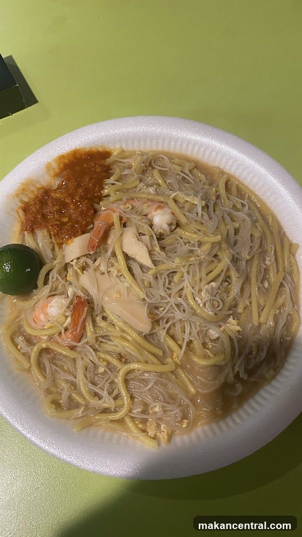 Noodles with Shrimp and Chili Sauce