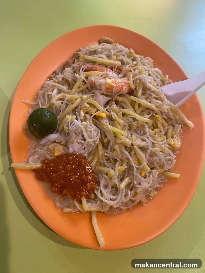Plate of Hokkien Mee