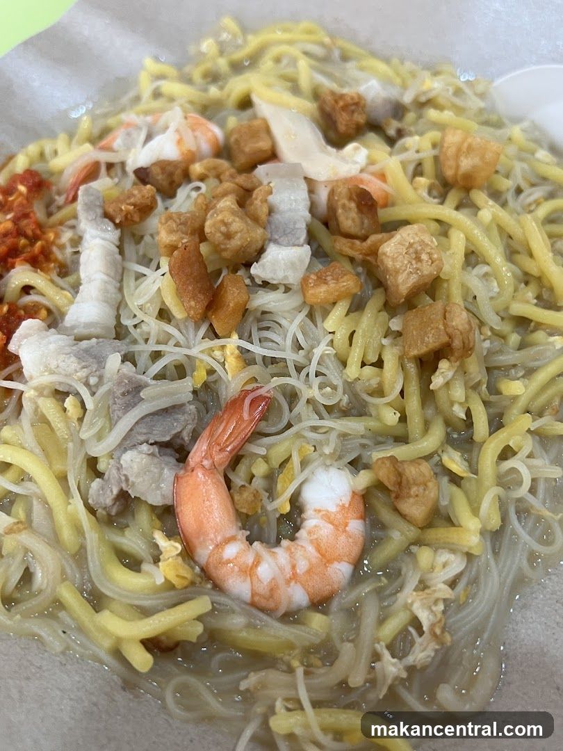 Noodles with Shrimp and Pork