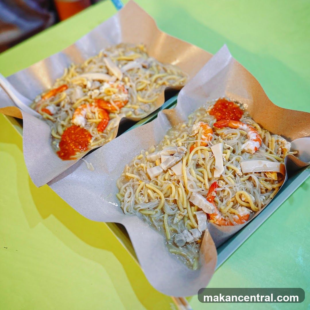 Noodles with Shrimp and Pork