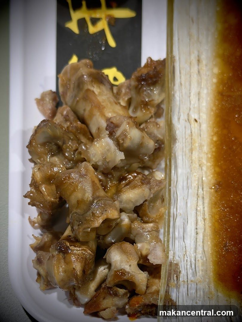 Cooked Bones in a Tray