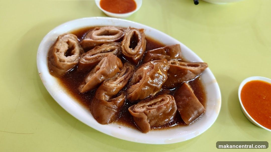 Braised Intestines with Chili Sauce
