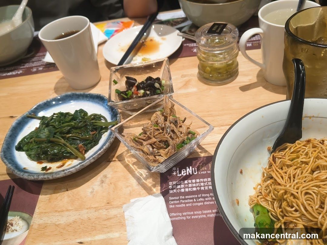Table with Food and Drinks