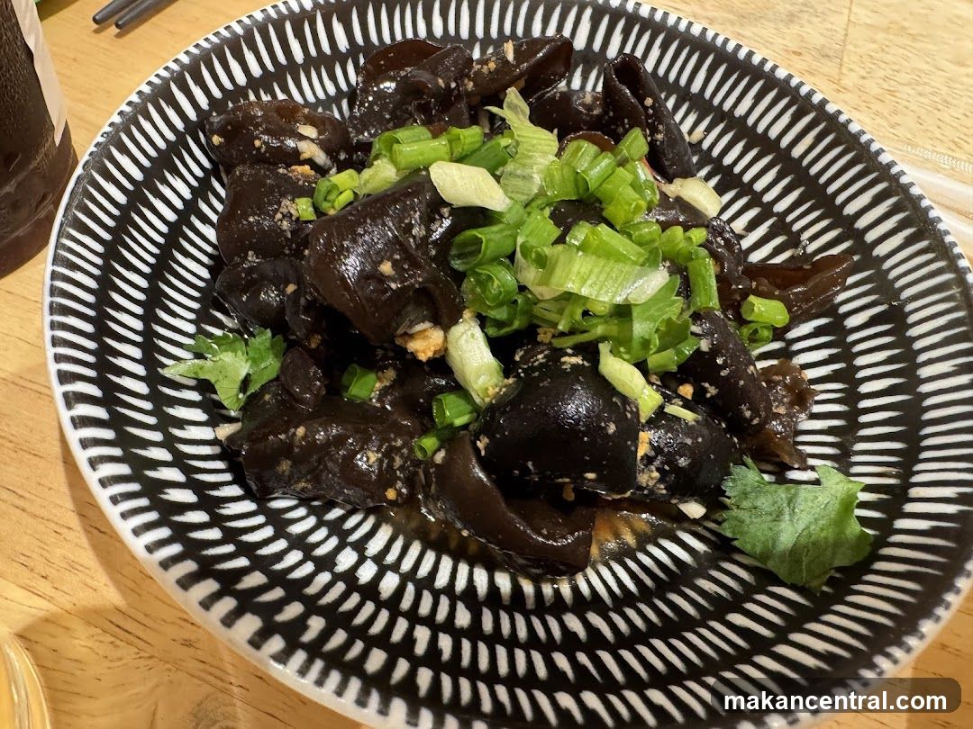 Wood Ear Mushroom Salad