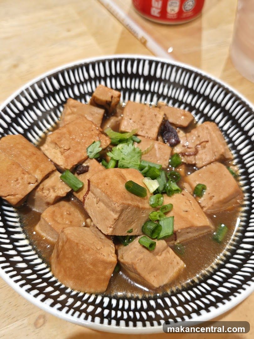 Braised Tofu Dish