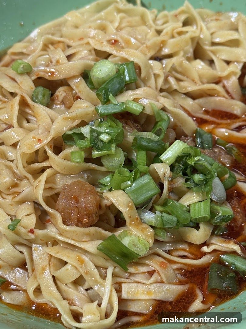 Noodles with Scallions