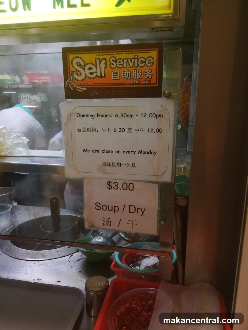 Self Service Food Stall