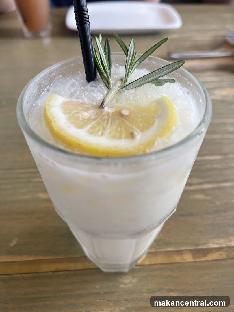 Lemon and Rosemary Drink
