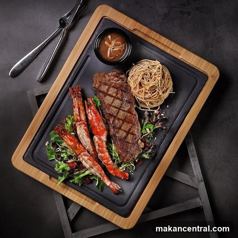 Steak and Shrimp Platter