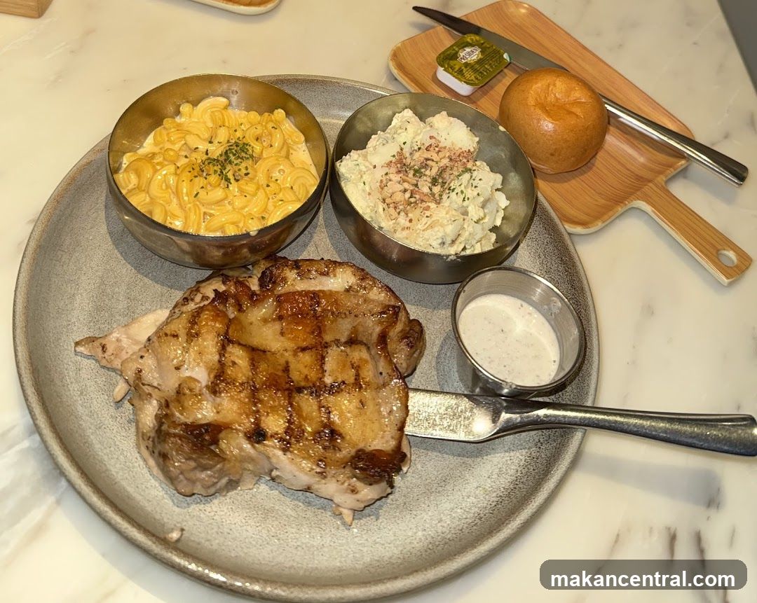 Grilled Chicken Dinner