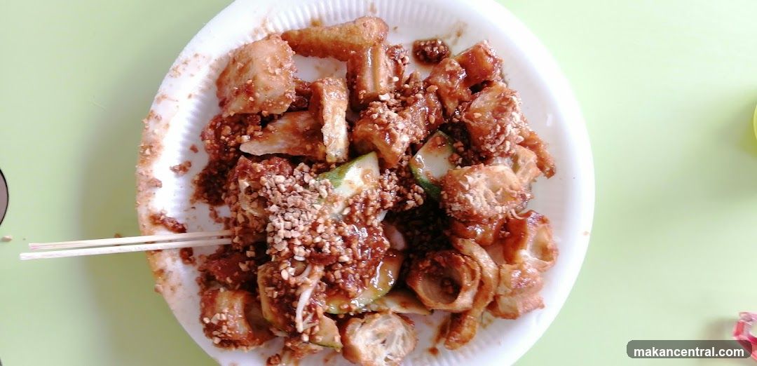 Fried Dough and Cucumber Salad