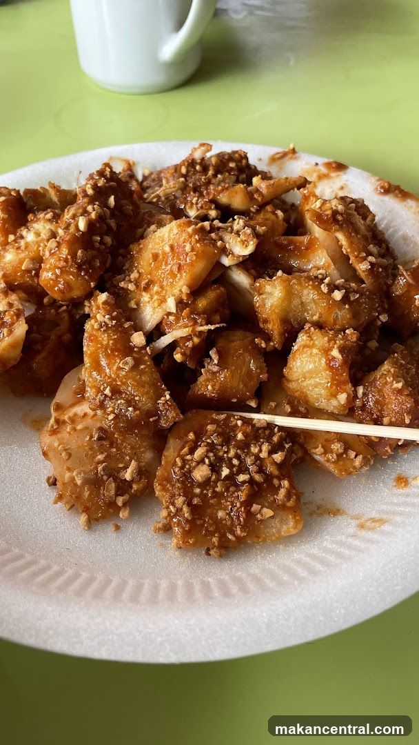 Fried Dough with Sauce and Peanuts