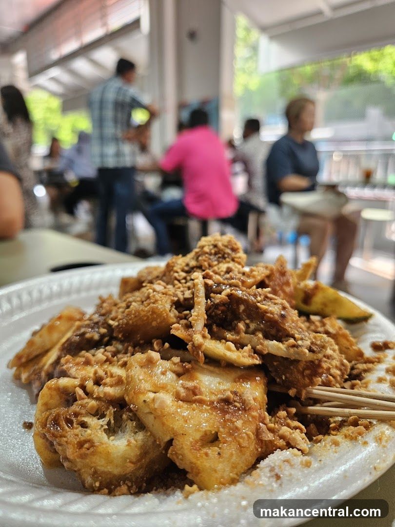 Food Platter with Peanuts