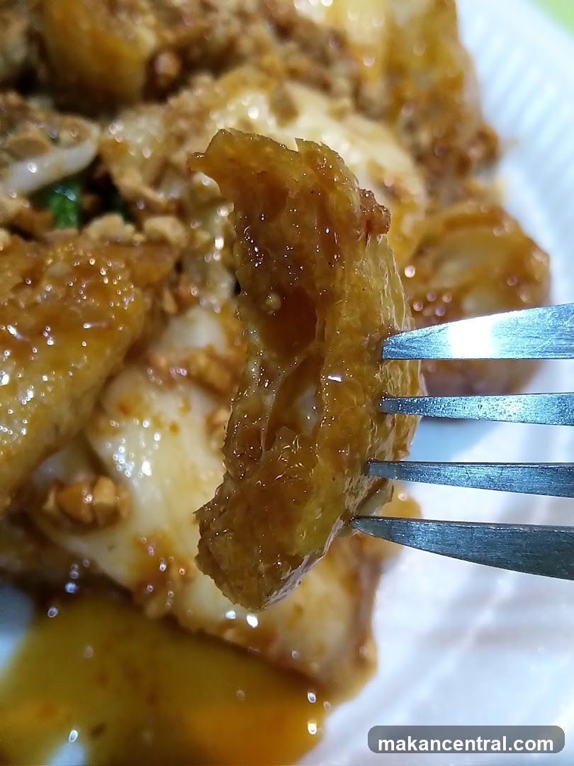 Fried Food on Fork