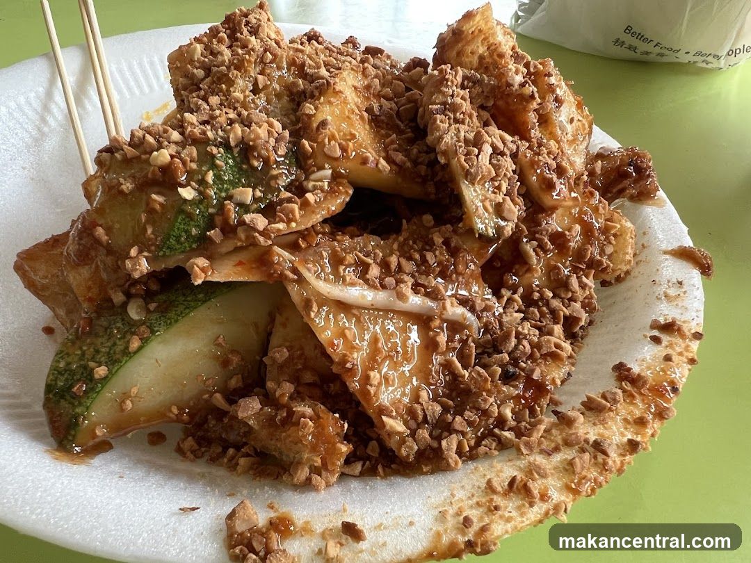 Rojak with Peanuts