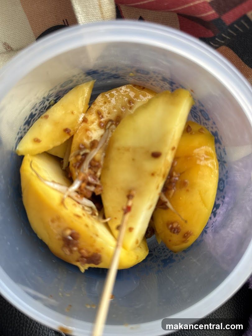Mango Slices with Spices