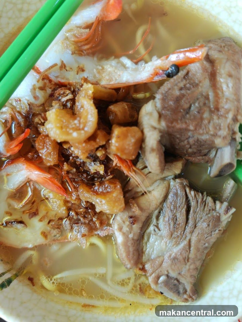 Pork Rib Noodle Soup